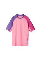 Reima Joonia Swim Shirt Neon Pink available at Swiss Sports Haus 604-922-9107.
