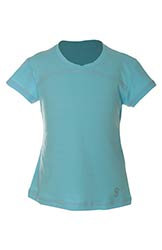 Sofibella UV Colors Girls Short Sleeve Shirt available at Swiss Sports Haus 604-922-9107.
