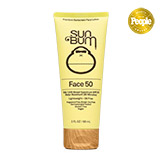 Sun Bum Original Face 50 SPF 50 Lotion available at Swiss Sports Haus 604-922-9107.