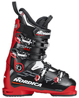 2022 Nordica SportMachine 100 Ski Boots available with free custom boot fitting & fit guarantee at Swiss Sports Haus 604-922-9107.