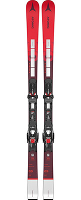 2022 Atomic Redster G9 REVO Skis & Bindings available at Swiss Sports Haus 604-922-9107.