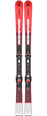 2022 Atomic Redster S9 REVO Skis & Bindings available at Swiss Sports Haus 604-922-9107.