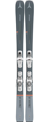 2022 Atomic Vantage 75 C Women's Skis & Bindings available at Swiss Sports Haus 604-922-9107.