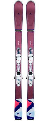 2022 Dynastar E 4X4 5 Women's Skis & Bindings available at Swiss Sports Haus 604-922-9107.