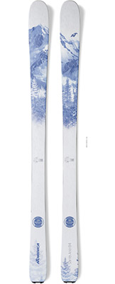 2022 Nordica Santa Ana 84 Skis available at Swiss Sports Haus 604-922-9107.