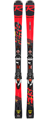 2022 Rossignol Hero Elite Plus TI Skis & Bindings available at Swiss Sports Haus 604-922-9107.