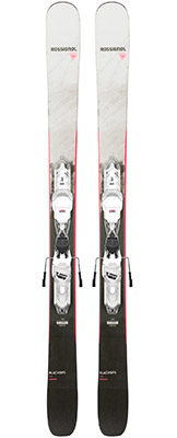 2022 Rossignol Blackops W Dreamer Skis & Bindings available at Swiss Sports Haus 604-922-9107.