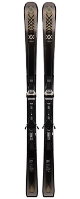 2022 Volkl Deacon V-Werks Skis & Bindings available at Swiss Sports Haus 604-922-9107.