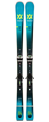 2022 Volkl Deacon 84 Skis & Bindings available at Swiss Sports Haus 604-922-9107.