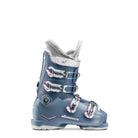 Nordica Speedmachine J 4 Girl junior ski boots in Blue/Light Blue/Fucsia, a supportive performance boot for young girls.
