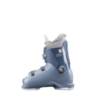 Nordica Speedmachine J 3 Girl junior ski boots in Blue/Light Blue/Fucsia, a moderate-flex boot for developing young skiers.