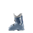 Nordica Speedmachine J 2 Girl junior ski boots in Blue/Light Blue/Fucsia, a beginner-friendly boot for young girls.