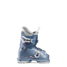 Nordica Speedmachine J 2 Girl junior ski boots in Blue/Light Blue/Fucsia, a beginner-friendly boot for young girls.