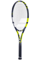 Babolat Boost Aero - Strung, tennis racquet, lightweight tennis racquet, beginner tennis racquet, easy power, tennis equipment, tennis gear, Babolat racquet, tennis shop, Swiss Sports Haus, West Vancouver tennis shop.