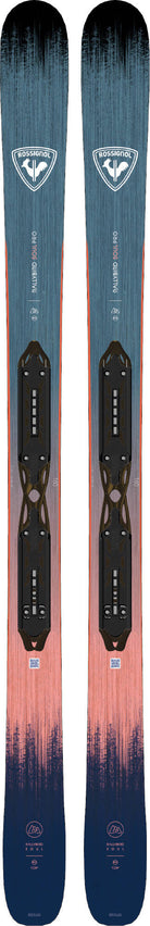 2025 Rossignol Rallybird Soul Pro skis, XPRESS 10 bindings, advanced skis, lightweight skis, durable skis, aggressive skiing, varied terrain skis, secure bindings, easy adjustment bindings, skiing gear, winter sports gear, ski shop, Swiss Sports Haus, West Vancouver ski shop, high-performance skis, Rossignol skis, ski bindings.