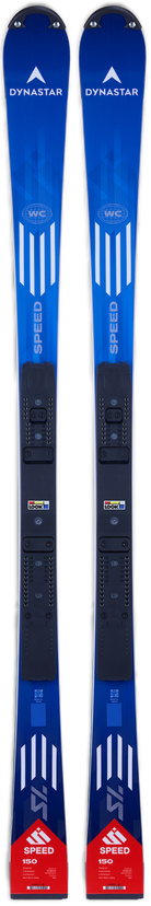 2027 Dynastar Speed Omeglass WC SL 150 R22 race skis with LOOK SPX 12 Rockerace bindings