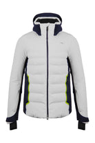 KJUS Men’s Green Line Jacket, men’s ski jacket, eco-friendly ski jacket, high-performance ski jacket, lightweight ski jacket, KJUS winter apparel, breathable ski jacket, insulated ski jacket, skiing gear, winter sports jacket, Swiss Sports Haus, West Vancouver ski shop.