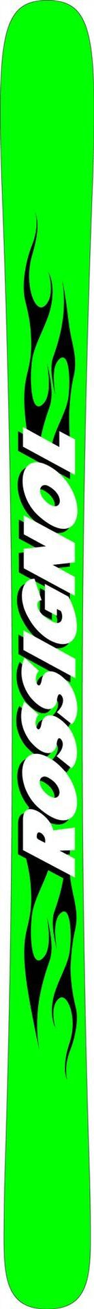 Rossignol Super Blackops skis, an all-mountain ski with retro-inspired graphics and stable, damp performance.


