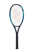 Yonex Ezone 100, tennis racket, high-performance tennis racket, Yonex tennis gear, graphite tennis racket, tennis equipment, power and control racket, Yonex Ezone series, tennis gear, Swiss Sports Haus, West Vancouver tennis shop.