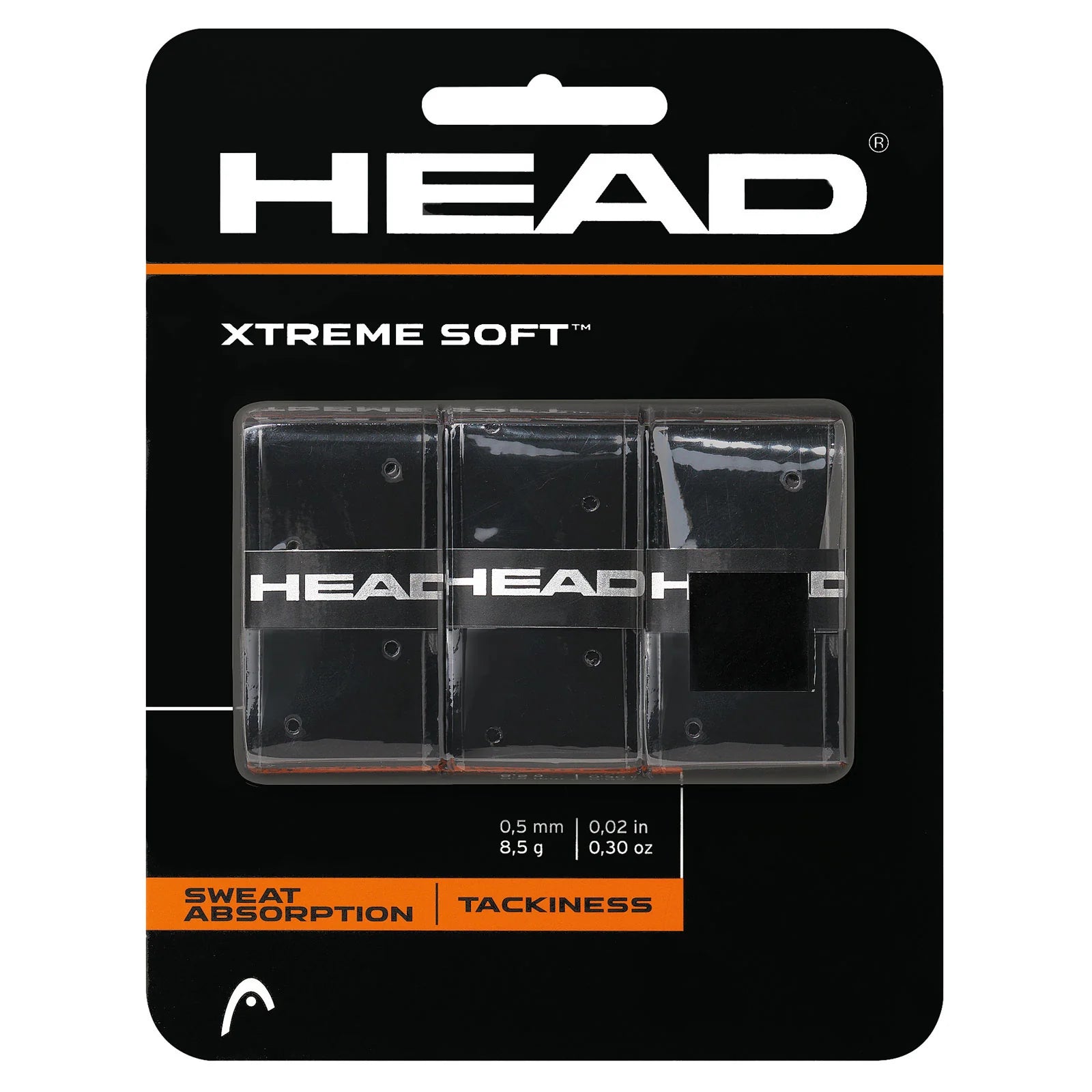 Head Xtreme Soft Overgrip, tennis overgrip, comfortable tennis grip, moisture-wicking overgrip, high-performance overgrip, Head tennis gear, tennis accessories, grip replacement, Swiss Sports Haus, West Vancouver tennis shop.