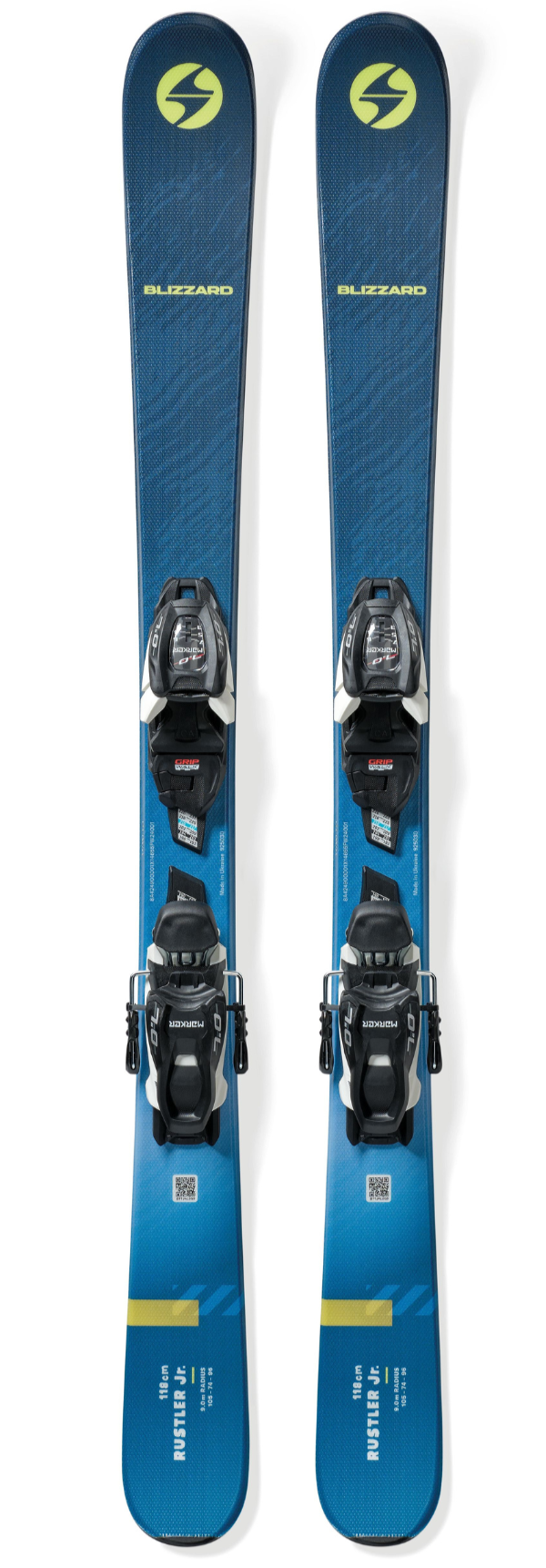 Blizzard Rustler Twin Jr skis, junior skis, Blizzard ski gear, all-mountain skis, ski equipment for kids, Swiss Sports Haus, ski shop West Vancouver, Swiss Sports Haus, Blizzard Rustler Twin Jr skis Swiss Sports Haus West Vancouver, youth skiing equipment, junior ski gear store, ski equipment store West Vancouver.