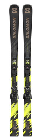 2024 Salomon S/MAX XT skis, Salomon skis, M11 GripWalk bindings, high-performance skis, advanced ski technology, precision skis, ski bindings, reliable ski bindings, ski equipment, skiing gear, winter sports gear, Swiss Sports Haus, West Vancouver ski shop, ski shop.