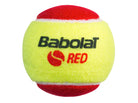 Babolat Stage 3 Red Tennis Ball 3 Pack, tennis balls, red tennis balls, Stage 3 tennis balls, beginner tennis balls, tennis training balls, low-compression tennis balls, tennis accessories, Babolat tennis balls, 3-pack tennis balls, tennis gear, tennis equipment, Swiss Sports Haus, West Vancouver sports store.