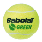 Babolat Stage 1 Green Tennis Balls, Stage 1 tennis balls, green tennis balls, tennis ball 3-pack, Babolat tennis balls, beginner tennis balls, low-compression tennis balls, training tennis balls, youth tennis balls, tennis practice balls, tennis gear, tennis accessories, Swiss Sports Haus, West Vancouver tennis shop.