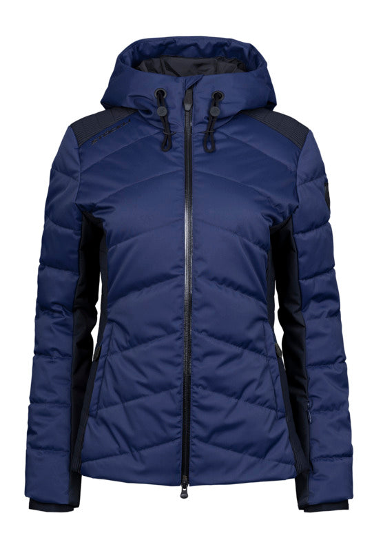  Stockli Style women's jacket, women's ski jacket, Stockli ski gear, ski clothing for women, ski shop West Vancouver, Swiss Sports Haus, Stockli Style women's jacket West Vancouver, warm ski jacket, women's skiing clothing, women's ski gear store, ski equipment store West Vancouver.