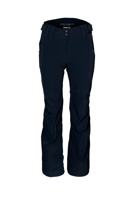 Stöckli ski pants, women's ski pants, black ski pants, performance skiwear, ski clothing, ski gear for women, ski shop West Vancouver, Swiss Sports Haus, Stöckli Performance Ski Pant West Vancouver, women's skiing apparel, ski gear store