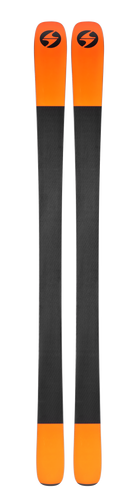 Blizzard Anomaly 88 all-mountain skis in Blue/Gold, featuring an 88mm waist and lightweight core for versatile performance.