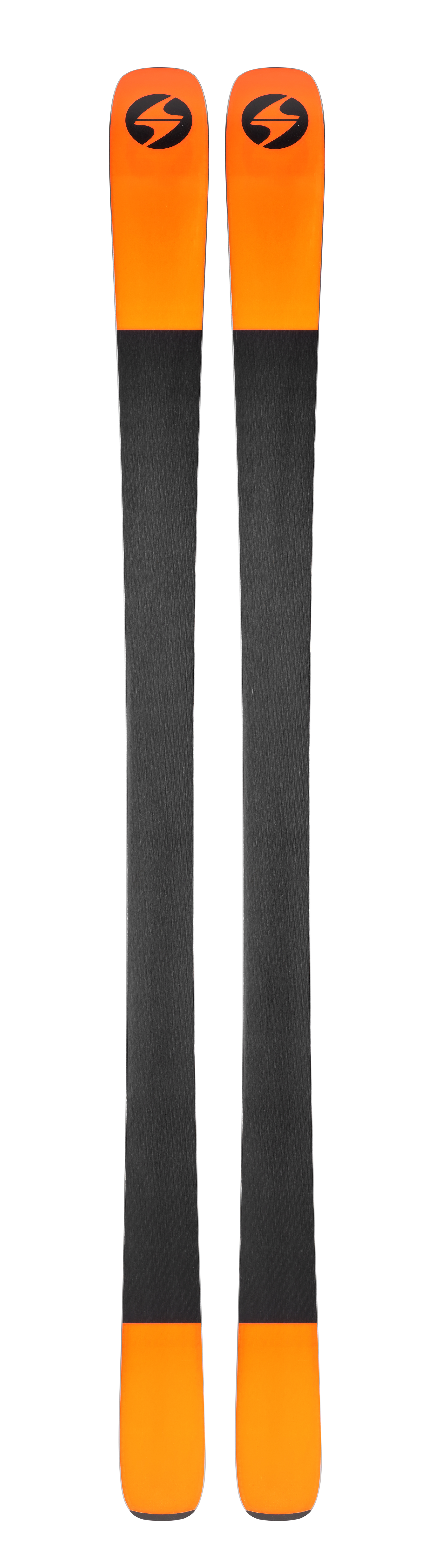  Blizzard Anomaly 84 skis in Black/Grey, a lightweight 84mm-waist ski built for agile groomer and resort skiing.