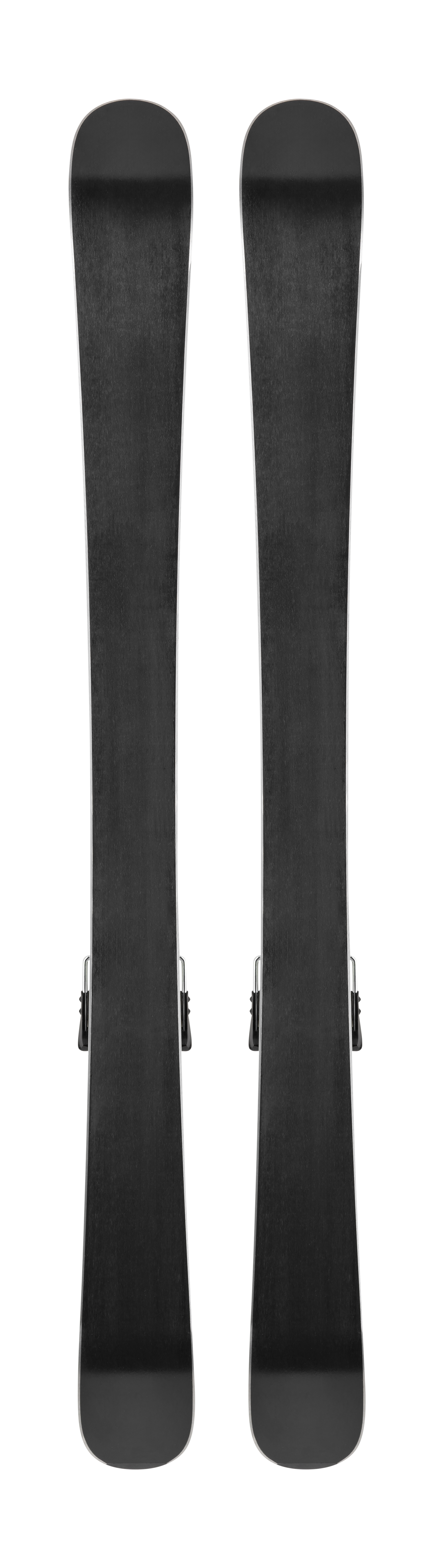 Blizzard Canvas JR skis in White with 7.0 bindings included, a lightweight all-mountain ski for progressing young skiers.