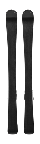 Blizzard Pearl JR skis in Blue with 4.5 bindings included, a lightweight junior ski spanning a wide size range for young skiers.