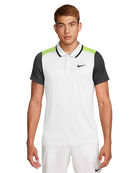 Nike Tennis Men's Dri-FIT Advantage Polo, tennis polo shirt, performance polo, Dri-FIT technology, moisture-wicking polo, breathable polo, athletic wear, tennis apparel, sports clothing, Nike tennis wear, Swiss Sports Haus, West Vancouver sports store, tennis gear, men's tennis clothing.