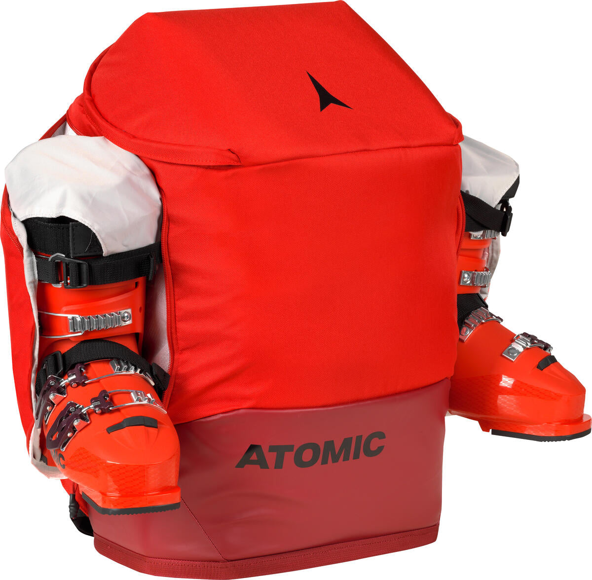 Atomic Redster 30L Boot Bag Race, ski boot bag, Atomic ski gear, ski equipment, Swiss Sports Haus, ski shop West Vancouver, Atomic Redster 30L Boot Bag Race Swiss Sports Haus West Vancouver, ski gear storage, race boot bag, ski equipment store West Vancouver.