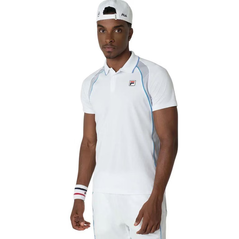 Fila Men's Backspin Short Sleeve Polo, men's polo shirt, casual polo shirt, Fila polo, short sleeve polo, athletic wear, stylish polo, comfortable polo shirt, summer polo, sportswear, golf polo, tennis polo, Fila clothing, high-quality polo, fashion polo, Swiss Sports Haus, West Vancouver sportswear.