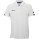 Babolat Boys Play Tennis Polo, boys tennis polo, tennis clothing, youth tennis apparel, breathable tennis shirt, moisture-wicking tennis polo, comfortable tennis wear, junior tennis gear, stylish tennis polo, tennis outfit, Babolat tennis wear, Swiss Sports Haus, West Vancouver tennis shop.