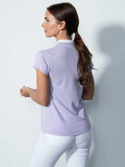 Daily Women's Candy Caps Polo Shirt, women's polo shirt, casual women's wear, stylish polo shirt, comfortable polo shirt, daily wear, breathable fabric, short-sleeve polo, fitted women's polo, versatile shirt, everyday fashion, women's clothing, trendy polo shirt, casual fashion, Swiss Sports Haus, West Vancouver clothing store.