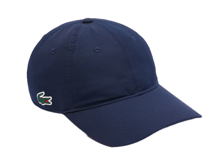 Lacoste Men's Sport Lightweight Cap, sports cap, lightweight cap, breathable cap, tennis cap, adjustable strap cap, Lacoste logo cap, active wear cap, outdoor sports cap, Swiss Sports Haus, West Vancouver sports shop, tennis gear, lightweight sports hat, stylish sports cap.