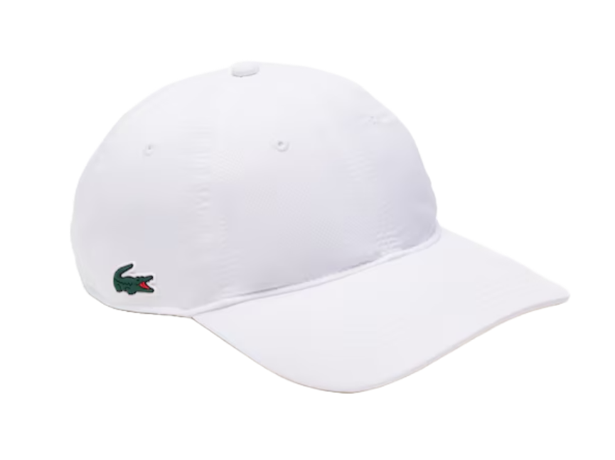 Lacoste Men's Sport Lightweight Cap, sports cap, lightweight cap, breathable cap, tennis cap, adjustable strap cap, Lacoste logo cap, active wear cap, outdoor sports cap, Swiss Sports Haus, West Vancouver sports shop, tennis gear, lightweight sports hat, stylish sports cap.