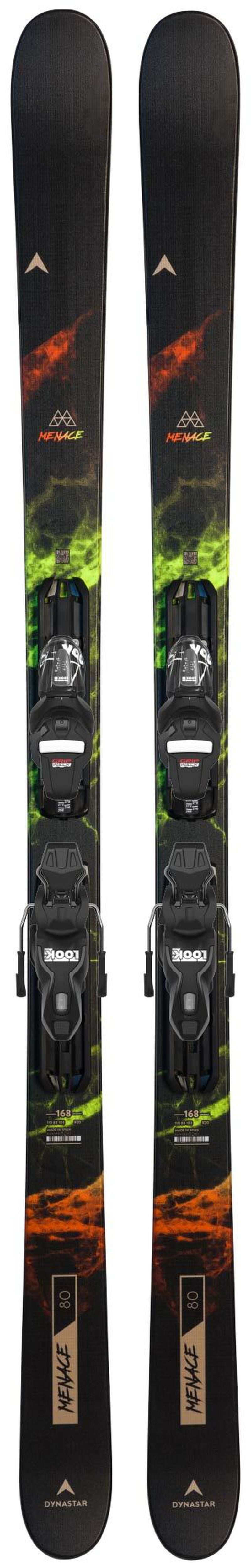 2024 Dynastar M-Menace 80 skis, Dynastar skis, Xpress 10 GripWalk bindings, all-mountain skis, high-performance skis, versatile skis, durable skis, secure ski bindings, easy-entry bindings, skiing gear, winter sports equipment, ski shop, Swiss Sports Haus, West Vancouver ski shop.