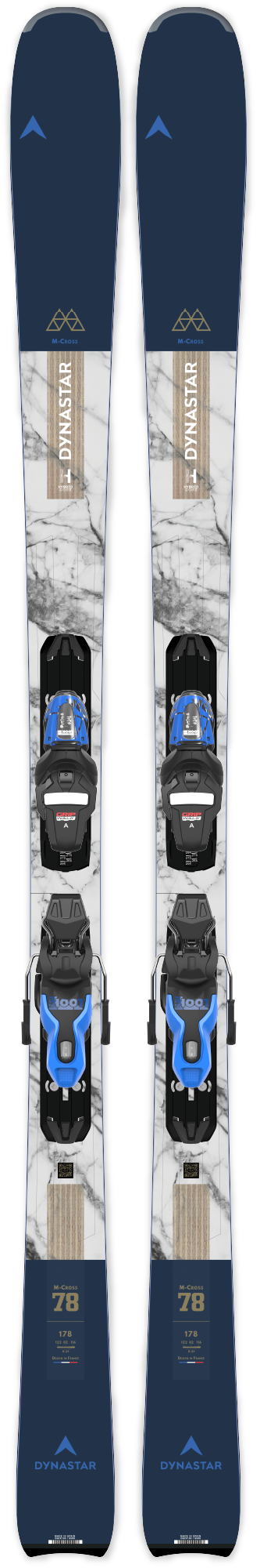 Dynastar M-CROSS 78 XP 11 skis, men's skis, Dynastar skis, all-mountain skis, ski equipment for men, ski shop West Vancouver, Swiss Sports Haus, men's ski shop, Dynastar M-CROSS 78 XP 11 skis West Vancouver, versatile skis, ski gear for men, men's skiing equipment, ski equipment store West Vancouver.