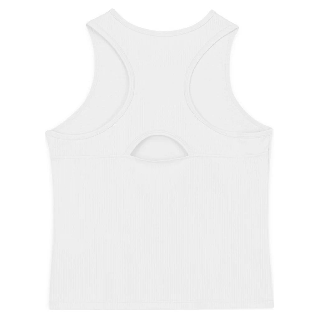 Nike Girls Dri-FIT Victory Tank, tennis apparel, athletic tank top, Dri-FIT technology, moisture-wicking tank, breathable fabric, racerback design, tennis gear, sportswear, tennis clothing, Swiss Sports Haus, West Vancouver sports store, girls tennis top, Nike tennis wear.