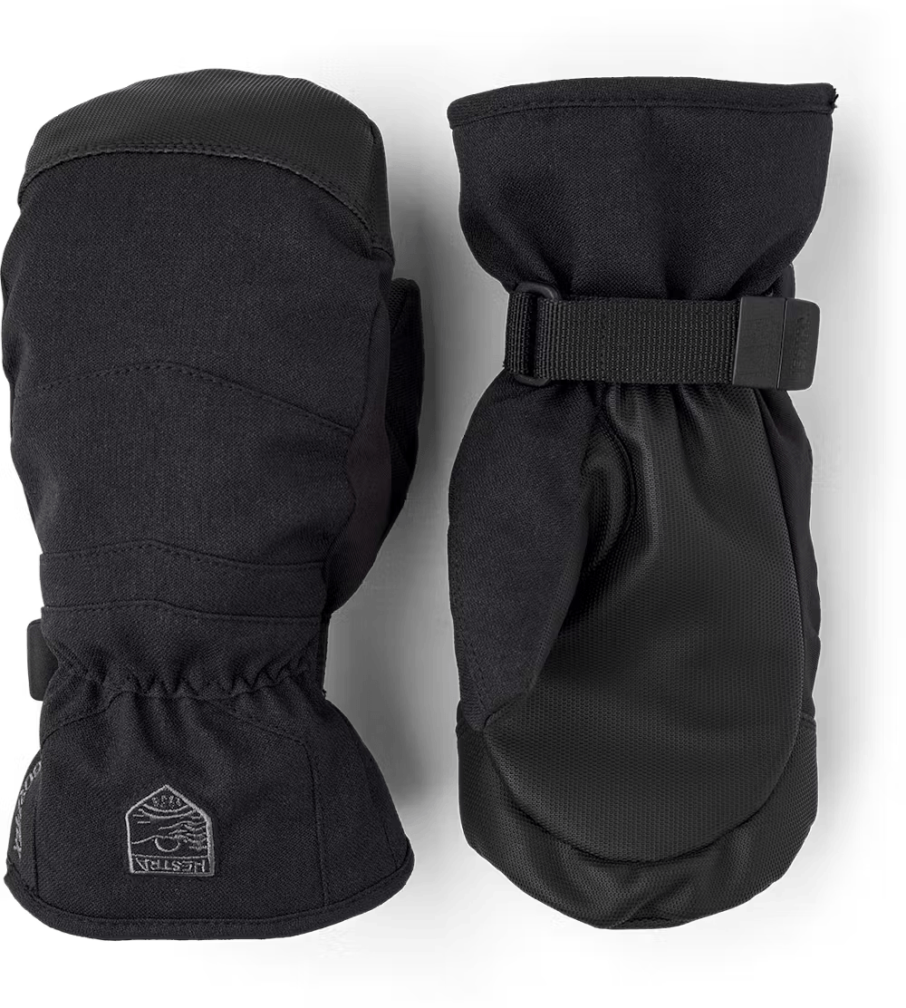  Hestra Jr Atlas GORE-TEX Mitt, kids' ski mittens, waterproof mittens, insulated ski mittens, GORE-TEX winter mitts, Hestra winter gear, junior ski gloves, warm ski mittens for kids, snowboarding mittens, winter sports gear for kids, Swiss Sports Haus, West Vancouver ski shop.