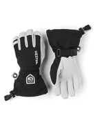 Hestra Jr Heli Ski gloves, junior ski gloves, kids' ski gloves, insulated ski gloves, waterproof ski gloves, Hestra winter gear, ski gloves for children, high-performance ski gloves, winter sports gloves for kids, Swiss Sports Haus, West Vancouver ski shop.