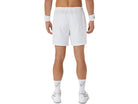 Asics Men's Court 7 Inch Shorts, tennis shorts, athletic shorts, lightweight sportswear, breathable shorts, elastic waistband, adjustable drawstring, side pockets, classic athletic cut, tennis gear, sports shorts, performance shorts, Swiss Sports Haus, West Vancouver sports shop