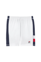 Fila Men's Essentials Heritage Stretch Woven Short, tennis shorts, activewear, stretchy shorts, sportswear, elastic waistband shorts, side pockets shorts, comfortable tennis shorts, versatile sports shorts, Fila shorts, tennis gear, Swiss Sports Haus, West Vancouver sports store.