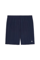 Fila Men's Modern Fit Short, tennis shorts, sports apparel, modern fit shorts, breathable tennis shorts, elastic waistband, comfortable tennis wear, tennis gear, casual tennis shorts, competitive tennis shorts, sportswear, Swiss Sports Haus, West Vancouver sports store.