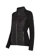 Newland Women's Aitana Hybrid Jacket, innovative midlayer, multifunctional midlayer, DHtech Full 3D Power, Primaloft Gold padding, sporty-chic jacket, mountain hiking jacket, urban adventure jacket, versatile ski jacket, winter sports apparel, skiing gear, warm midlayer, stylish ski wear, Swiss Sports Haus, West Vancouver ski shop.